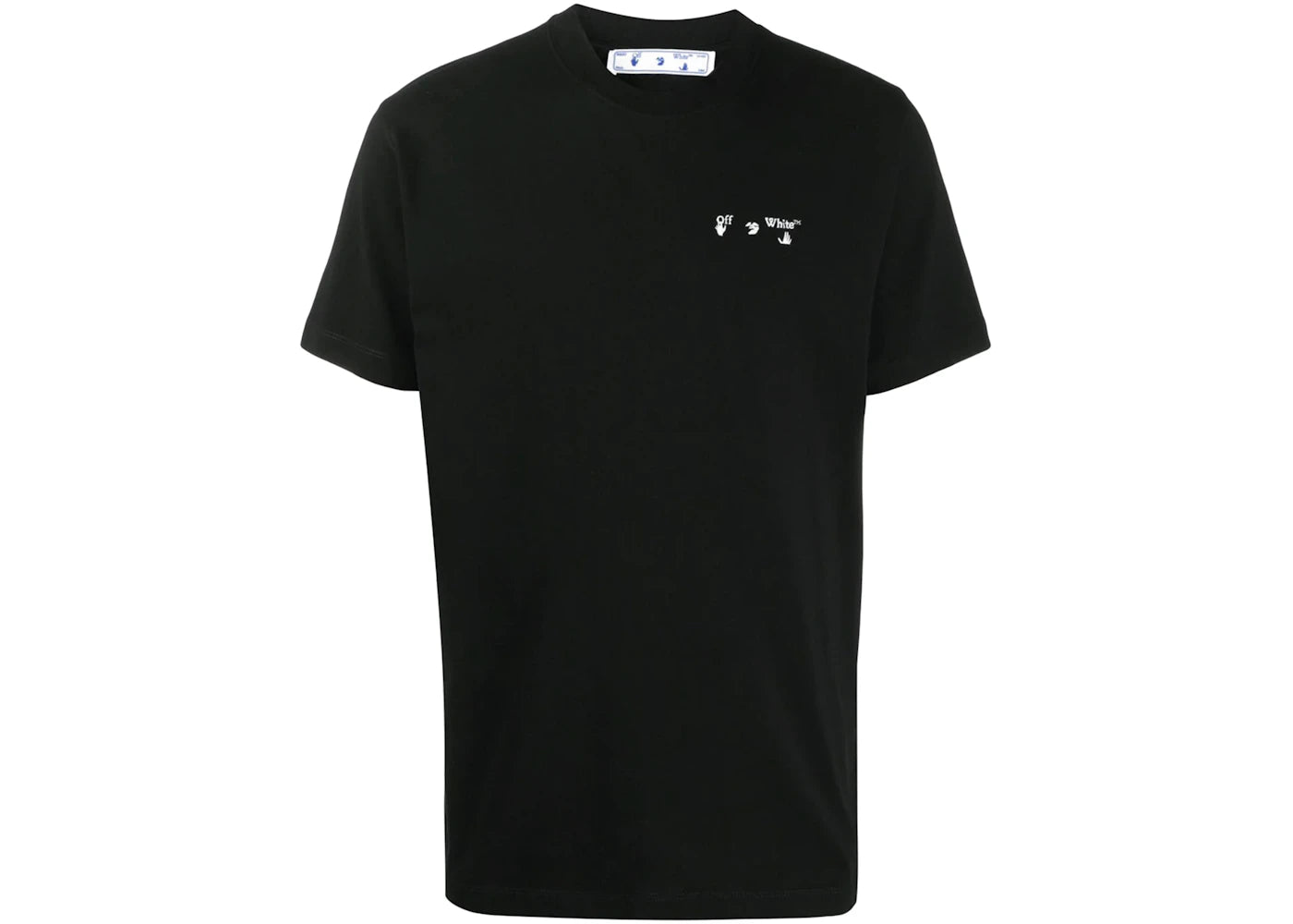 OFF-WHITE Embrodered T-Shirt Black