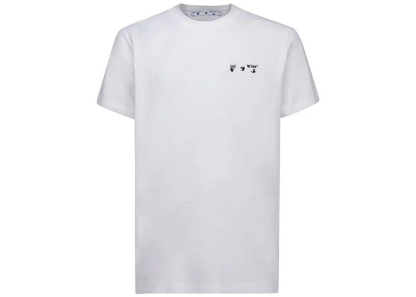 OFF-WHITE Embrodered T-Shirt White