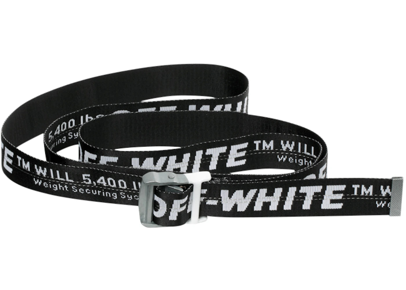 OFF-WHITE Exclusive Industrial Belt (SS19) Black/White