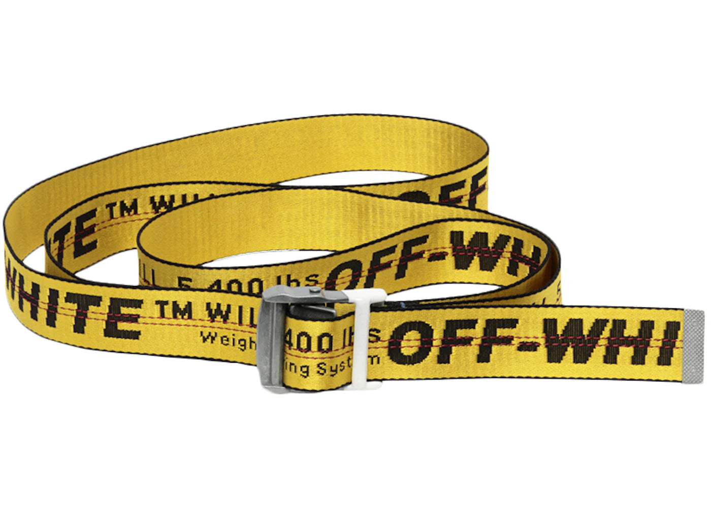 OFF-WHITE Exclusive Industrial Belt (SS19) Yellow/Black