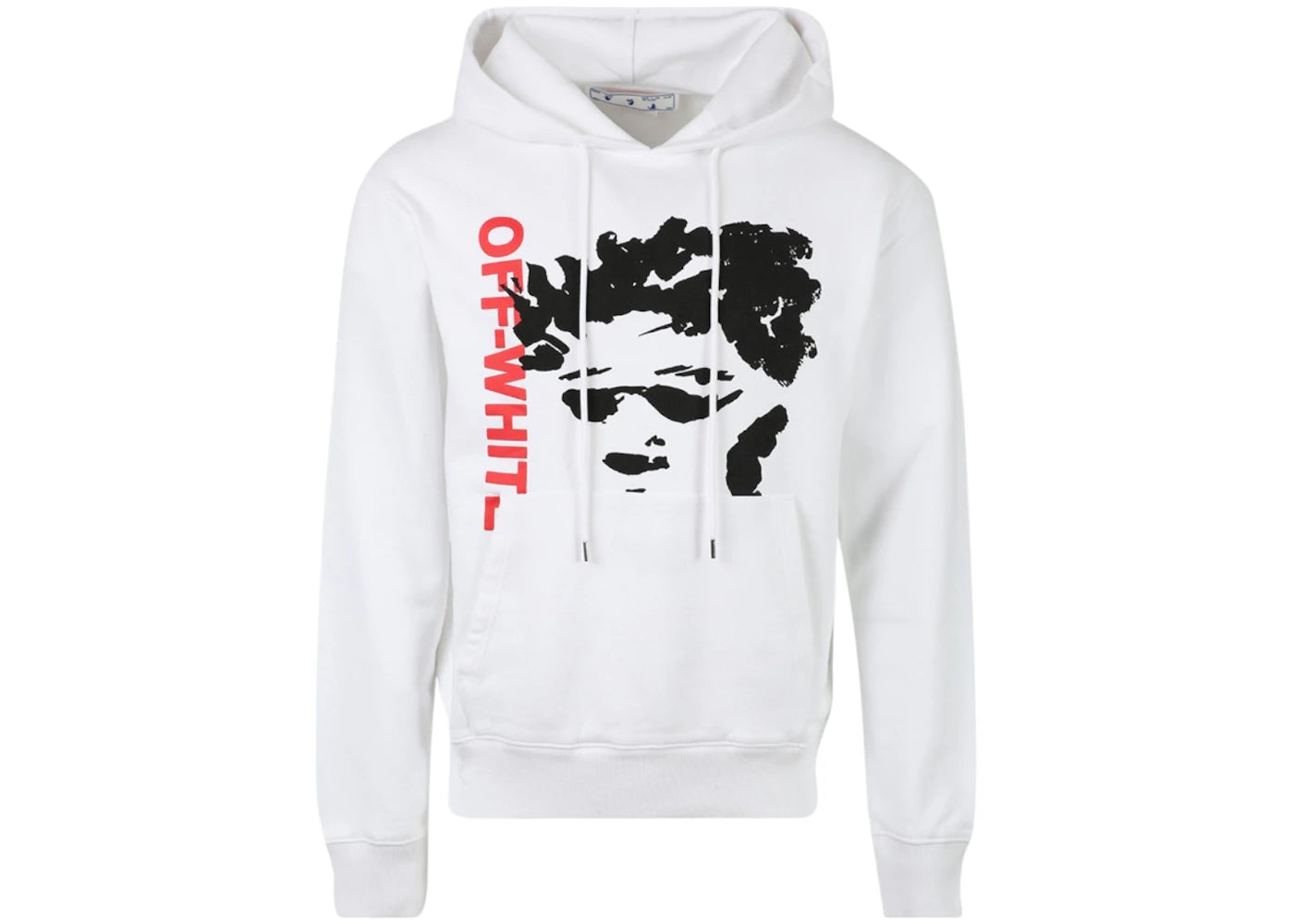 OFF-WHITE Face Arrow Slim Hoodie White/Black