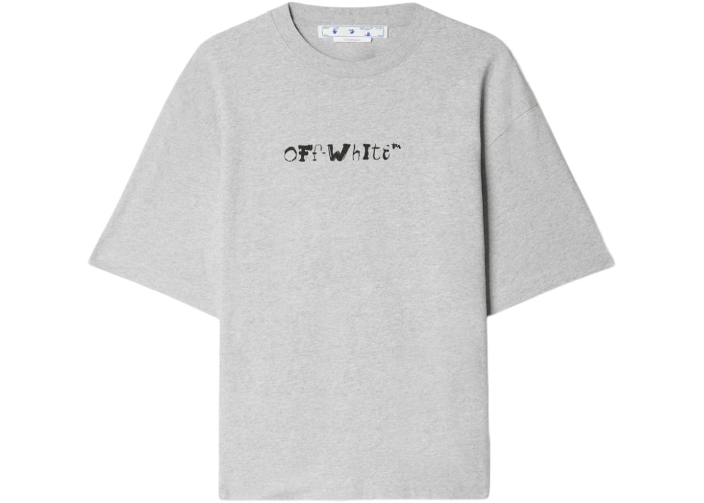 OFF-WHITE Faces Over Skate S/S Tee Grey/Black