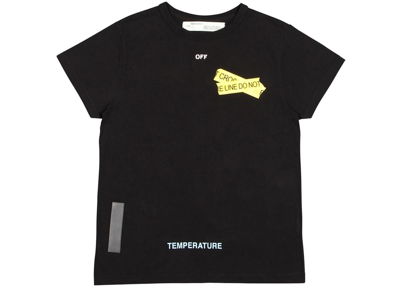 OFF-WHITE Firetape S/S T-Shirt Black