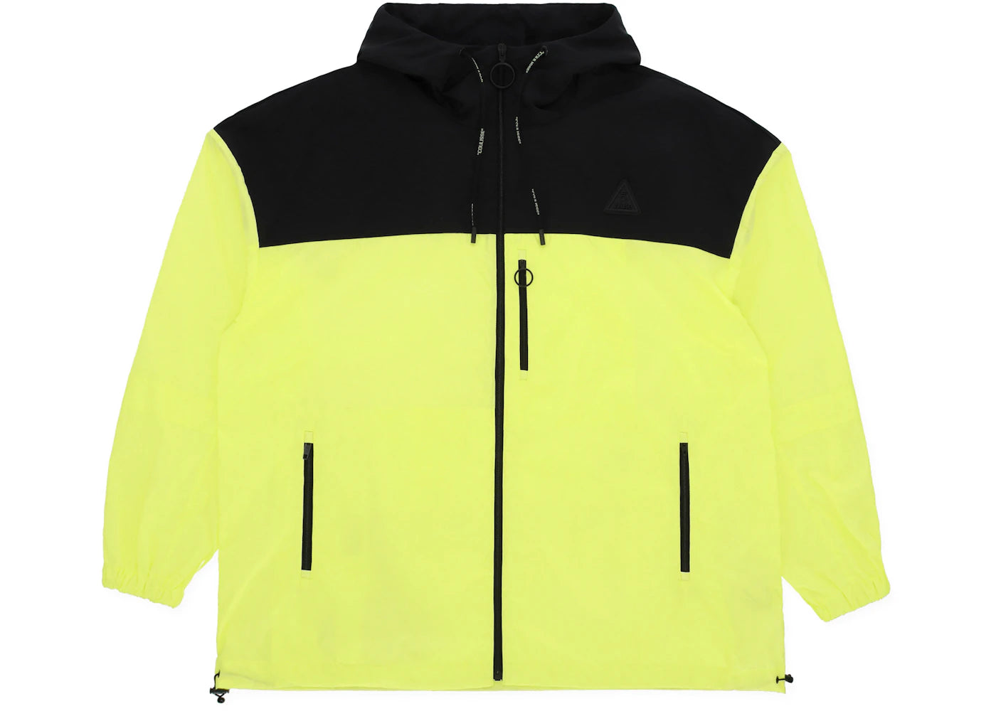 OFF-WHITE Flou Hooded Windbreaker Yellow/Black