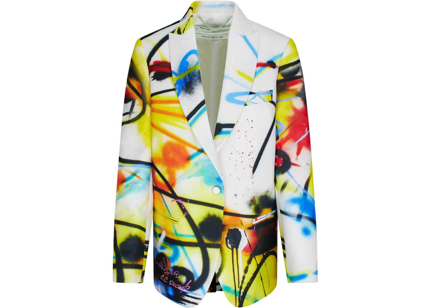 OFF-WHITE Futura Tomboy Blazer Jacket Multicolor