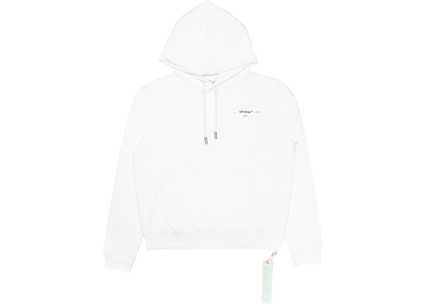 OFF-WHITE Gente Roma Graphic Water Hoodie White/Multicolor