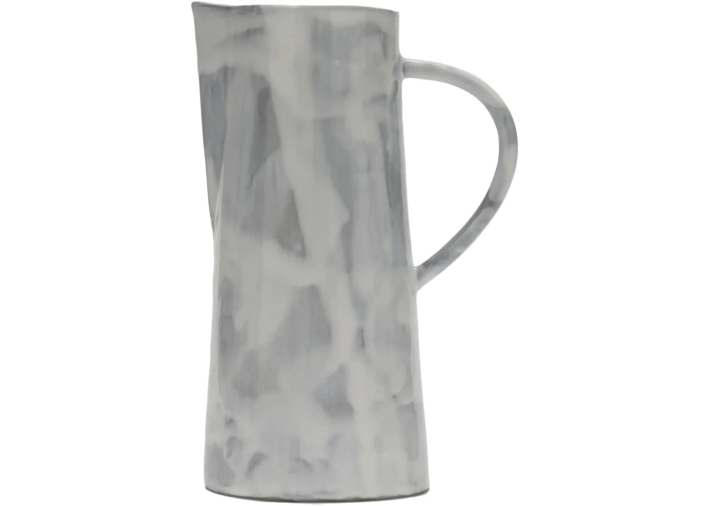 OFF-WHITE Glossy Taupe Ceramic Jug