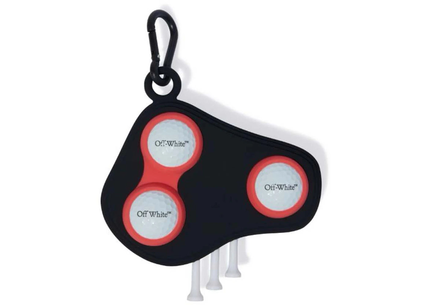 OFF-WHITE Golf Ball Holder Black
