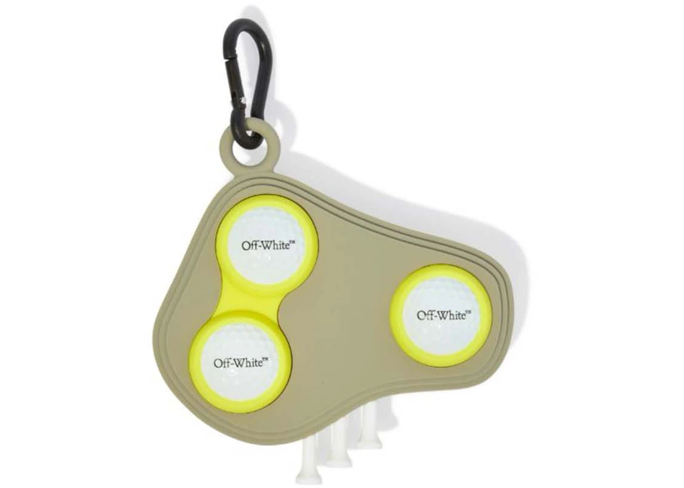 OFF-WHITE Golf Ball Holder Gray