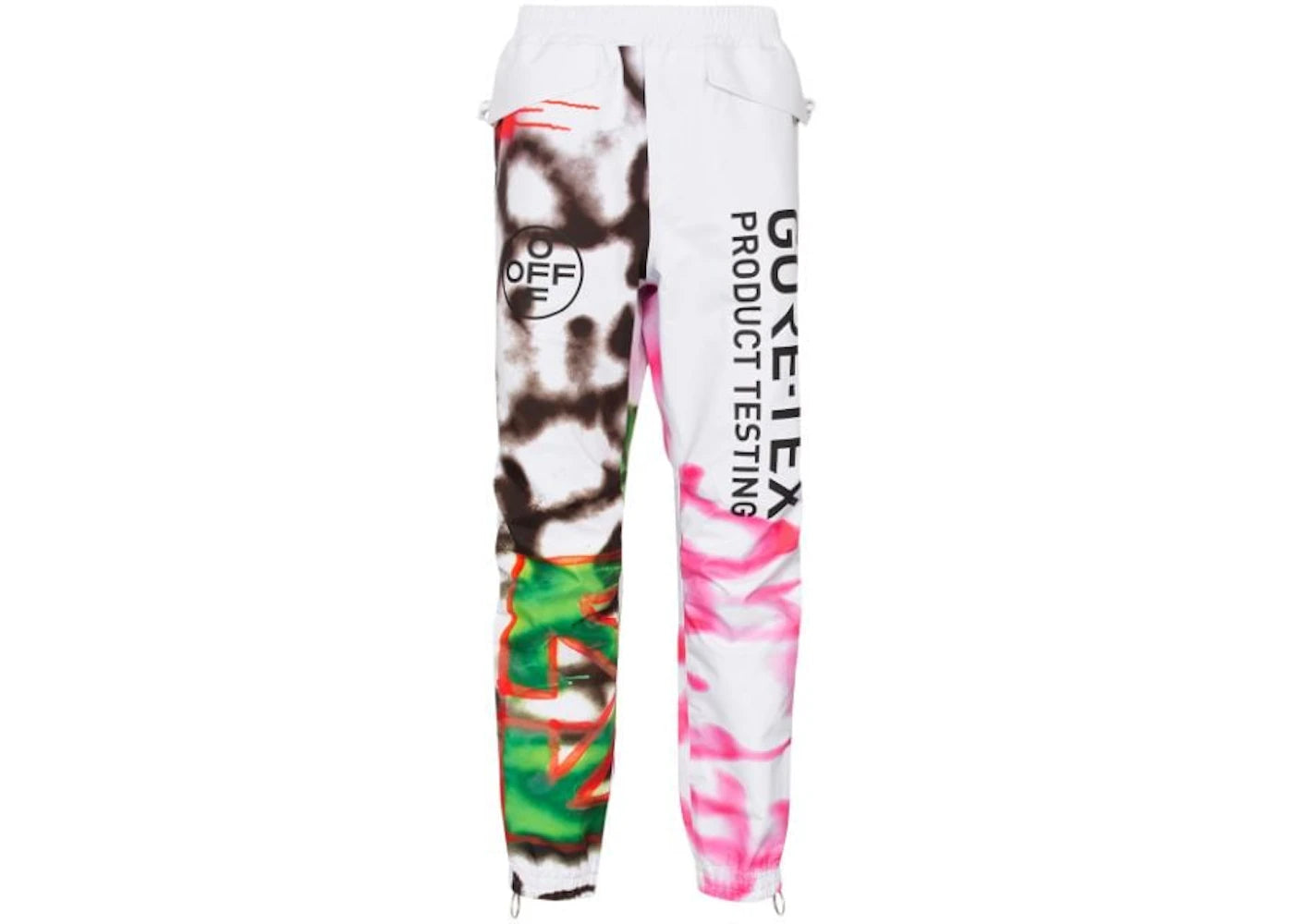 OFF-WHITE Goretex Graffiti Pants White/Multi