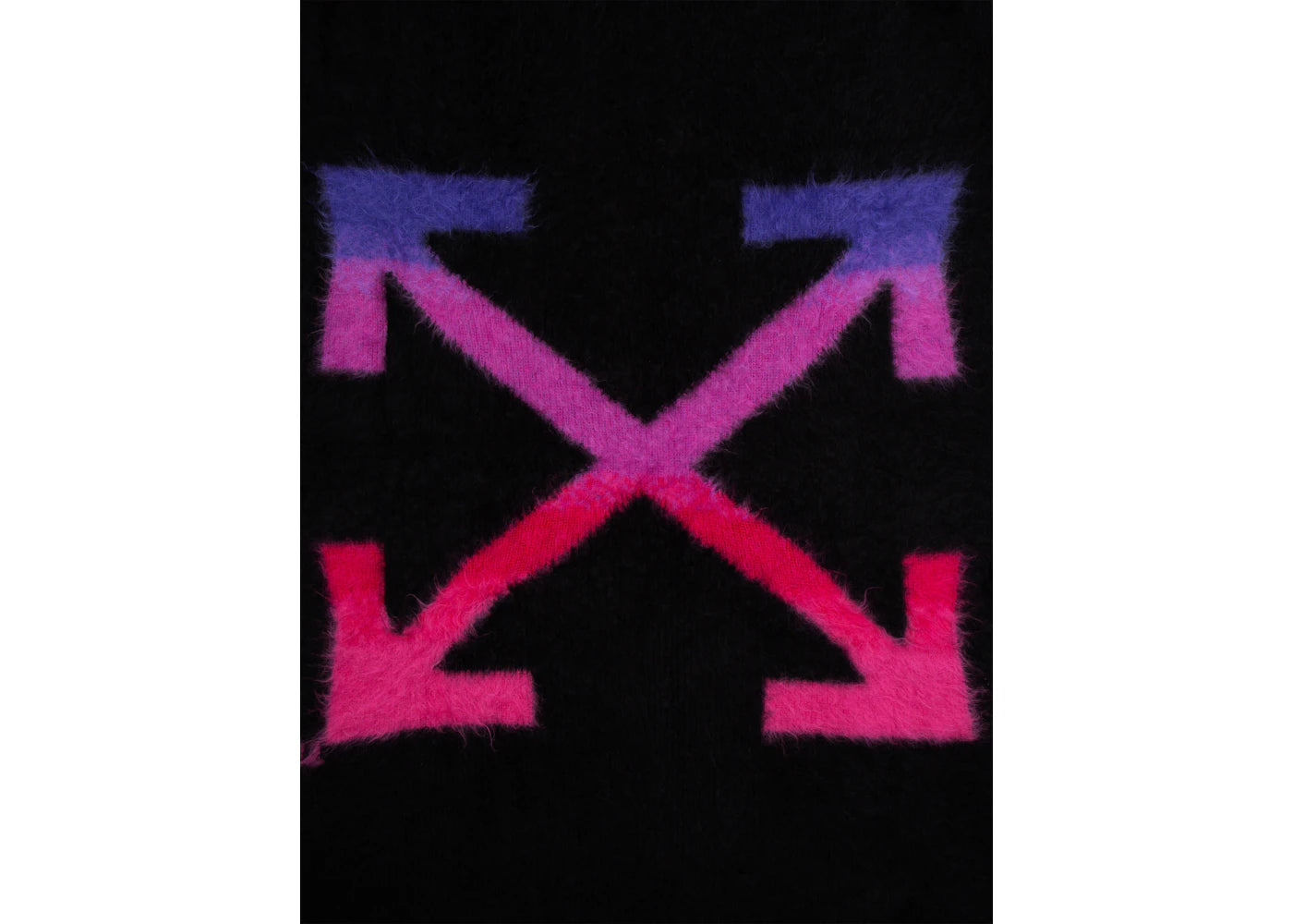 OFF-WHITE Gradient Blanket Black/Fucsia/Fluo