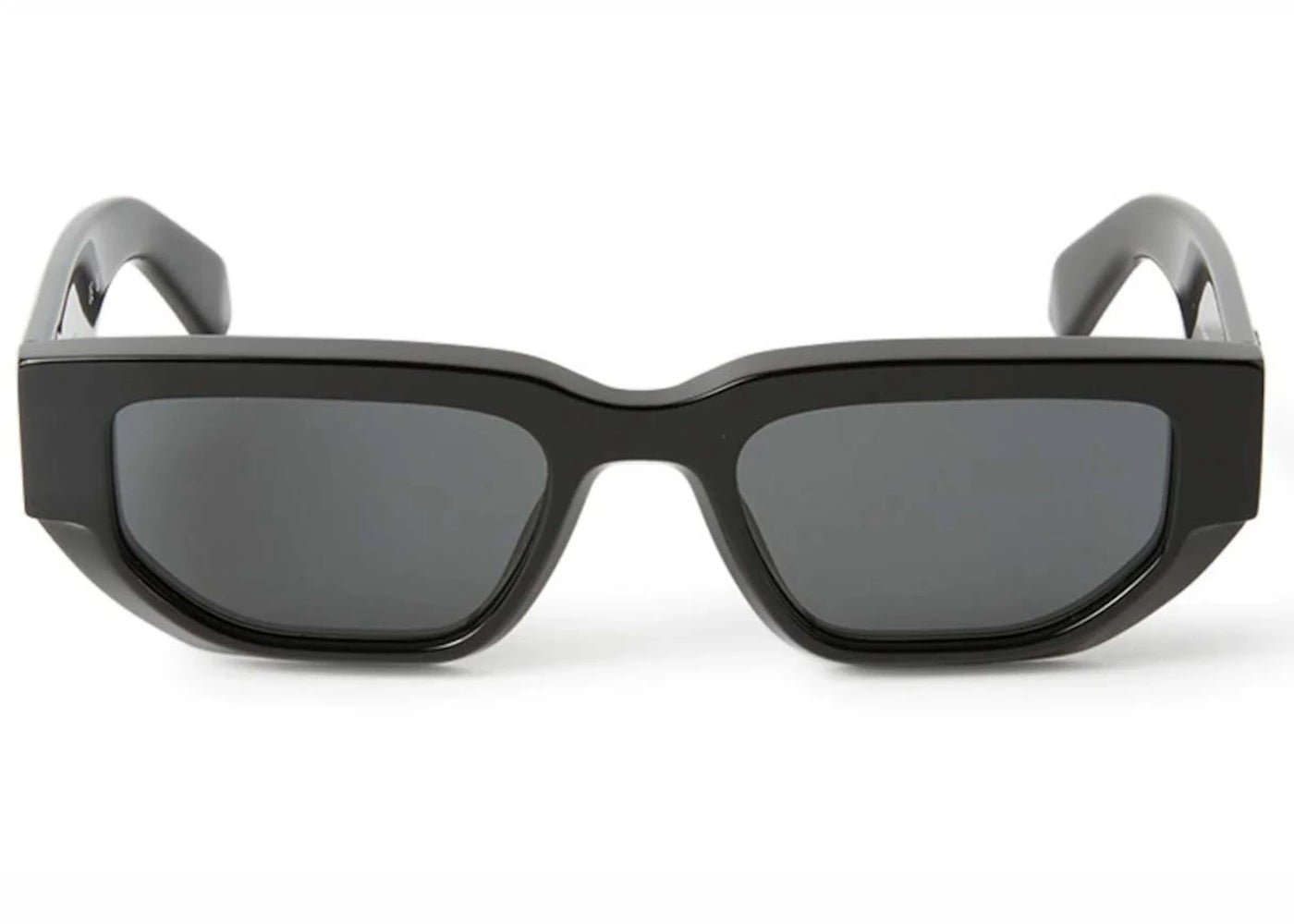 OFF-WHITE Greeley Square Sunglasses Black/Dark Grey (OERI115S24PLA0011007-FR)