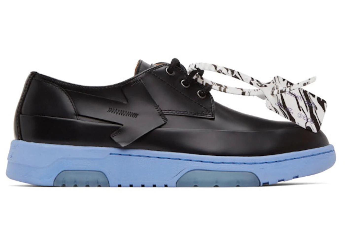 OFF-WHITE Half Half Black Light Blue