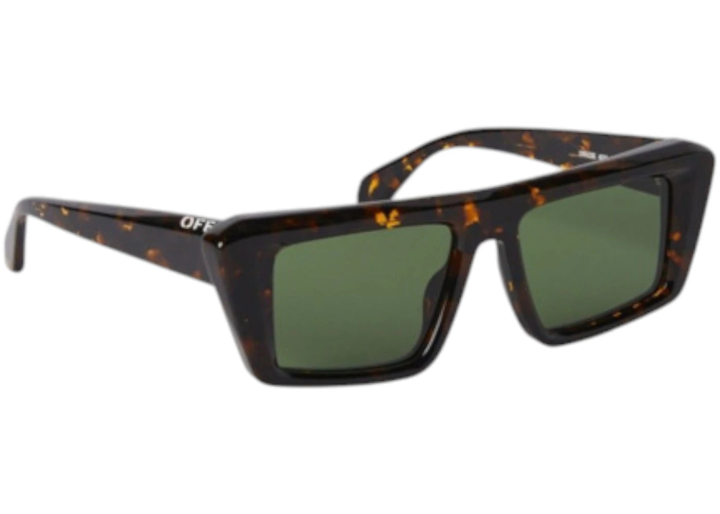 OFF-WHITE Hartford Sunglasses Havana Green (OERI13KF24PLA0016055-FR)