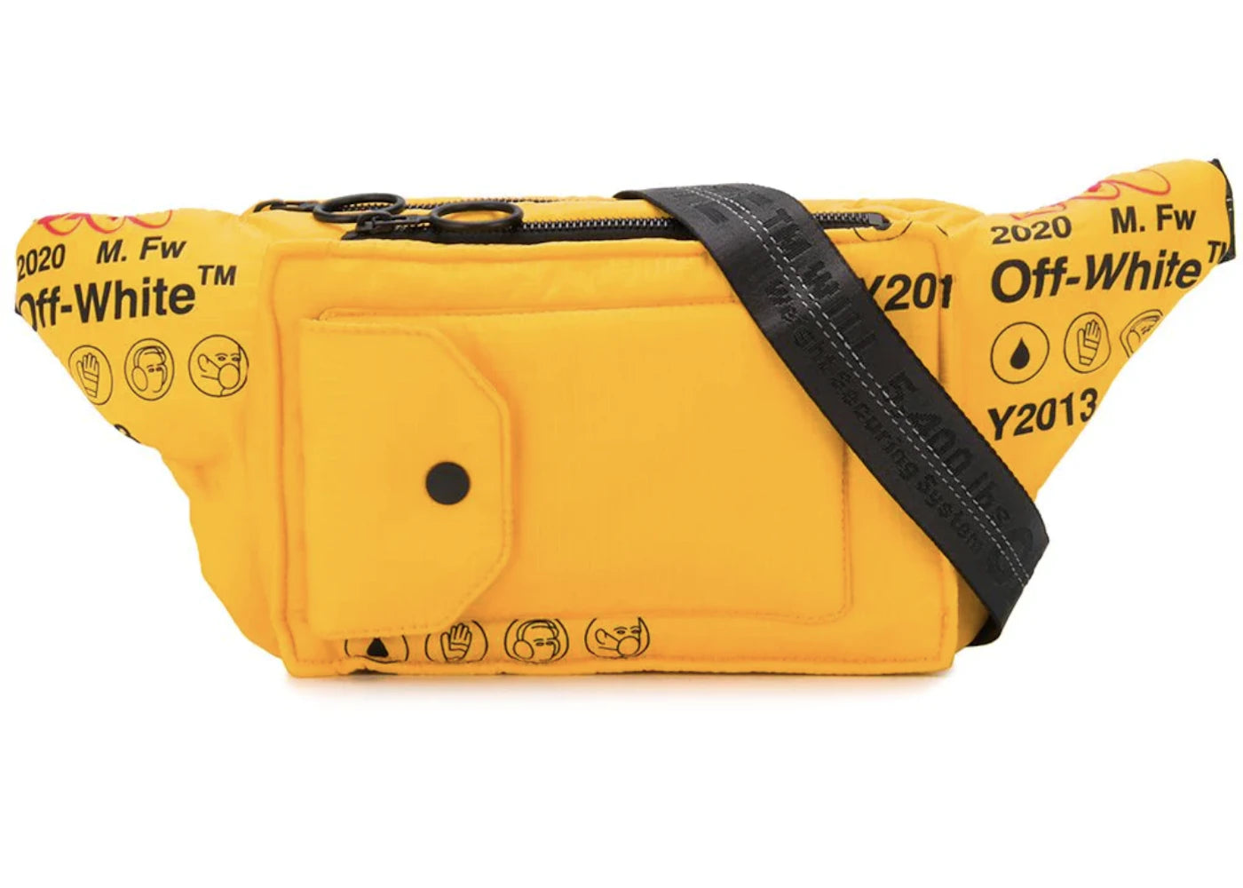 OFF-WHITE Industrial Belt Bag Yellow/Black