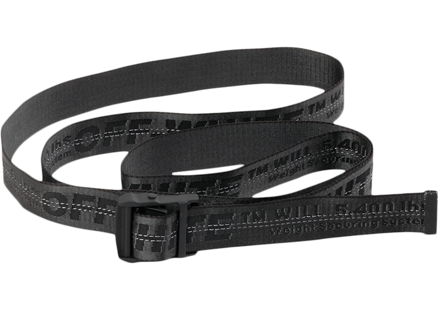 OFF-WHITE Industrial Belt (SS19) Black