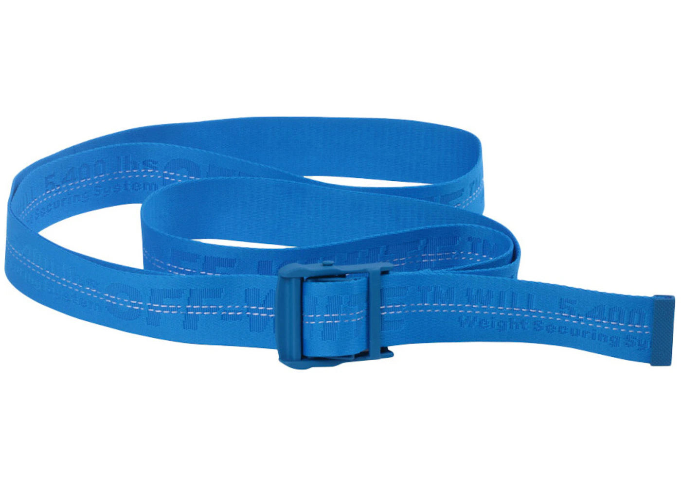 OFF-WHITE Industrial Belt (SS19) Blue