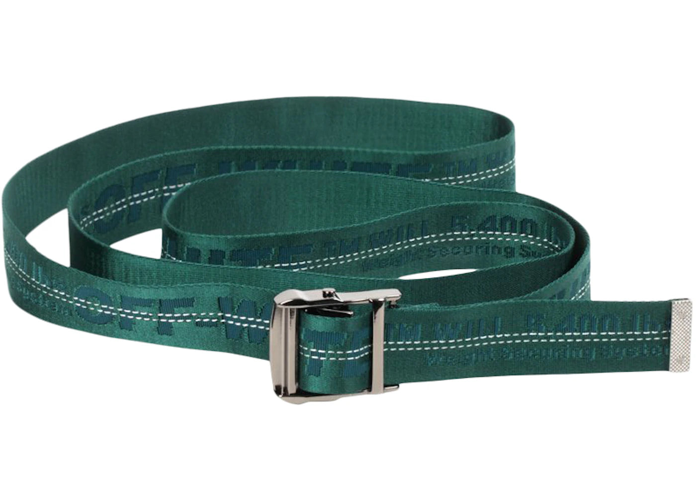 OFF-WHITE Industrial Belt Dark Green/Dark Green