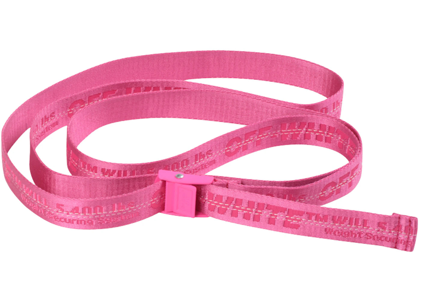 OFF-WHITE Industrial Belt (SS19) Fuchsia