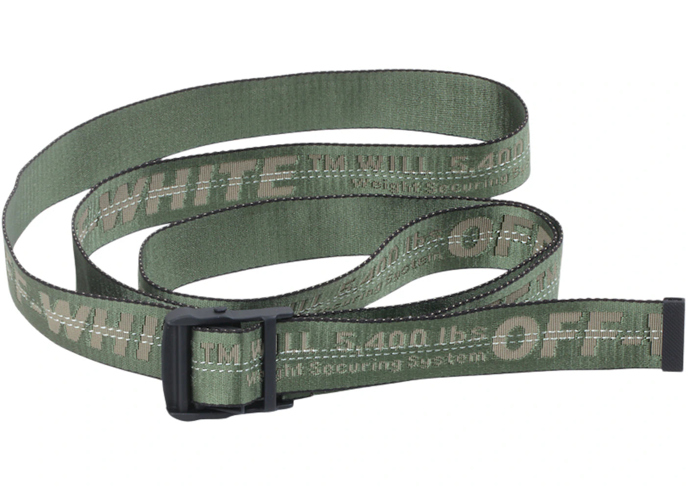 OFF-WHITE Industrial Belt (SS19) Green/Grey