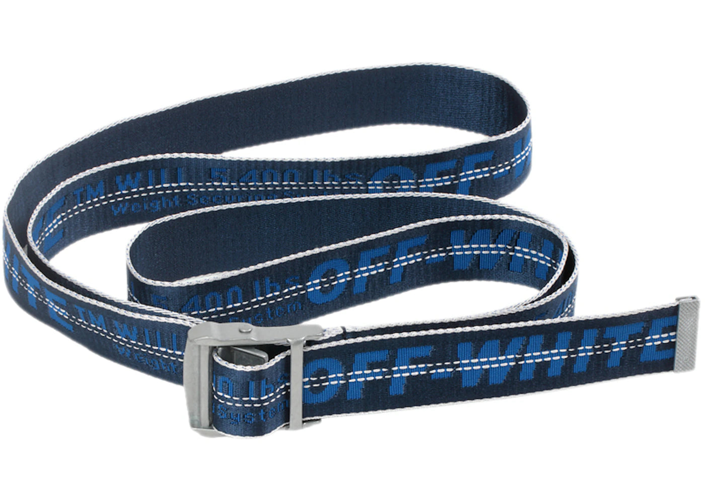 OFF-WHITE Industrial Belt (SS19) Navy/Blue