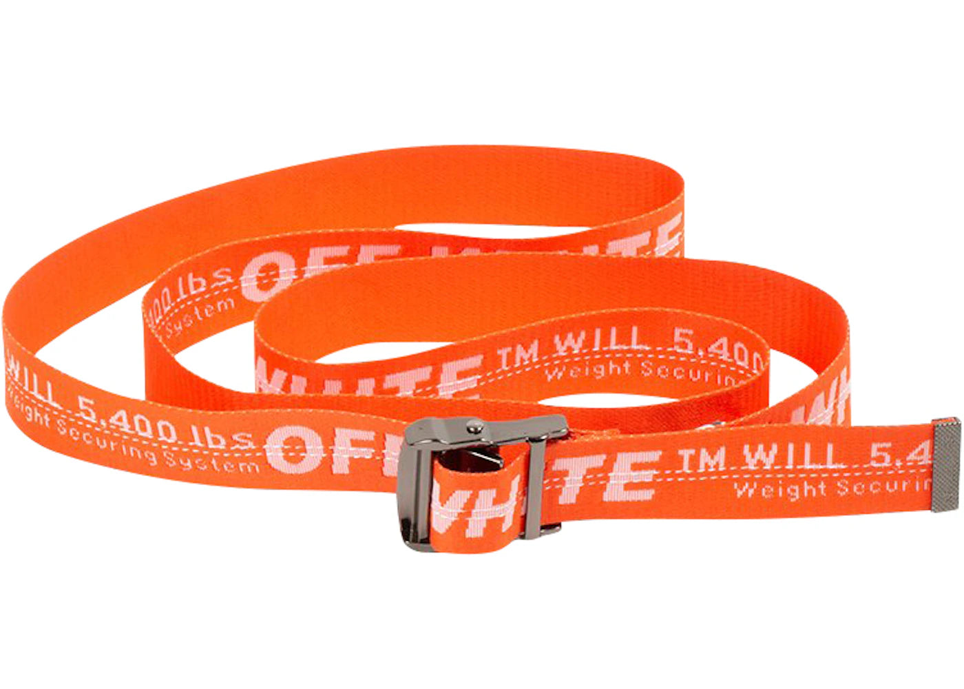 OFF-WHITE Industrial Belt Orange/Orange