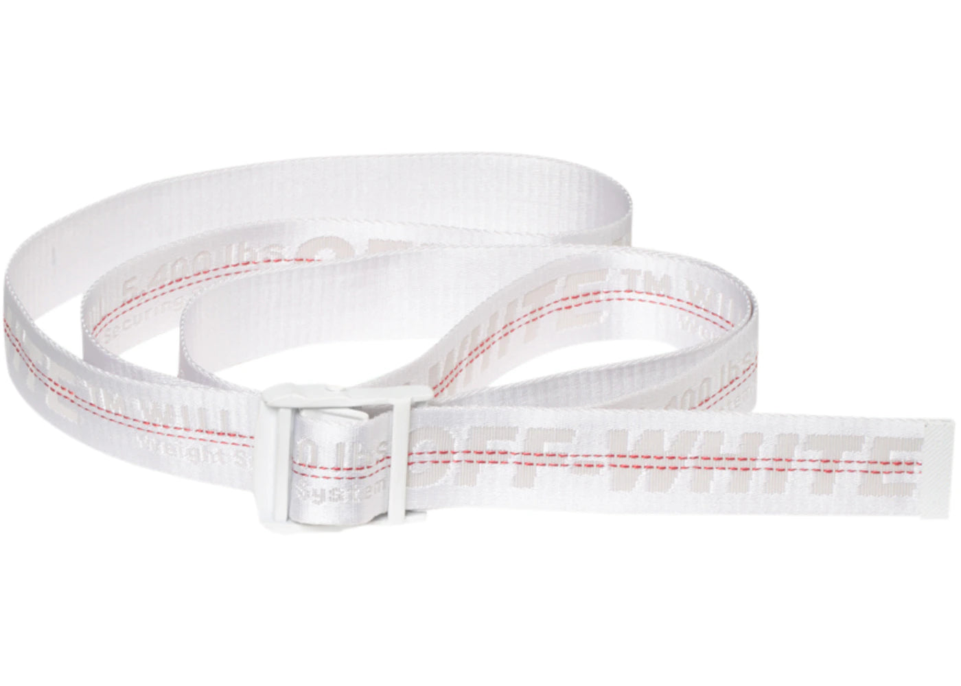 OFF-WHITE Industrial Belt (SS19) White