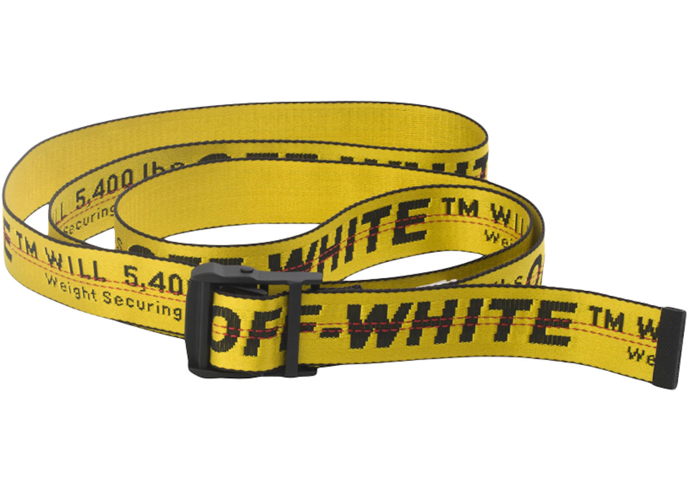 OFF-WHITE Industrial Belt Yellow/Black