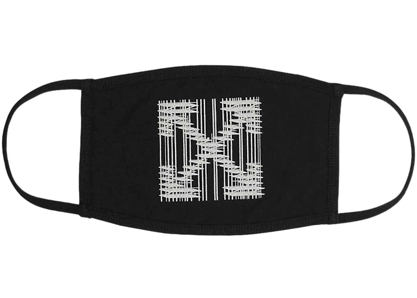 OFF-WHITE Industrial Blurred Arrows Face Mask Black/White