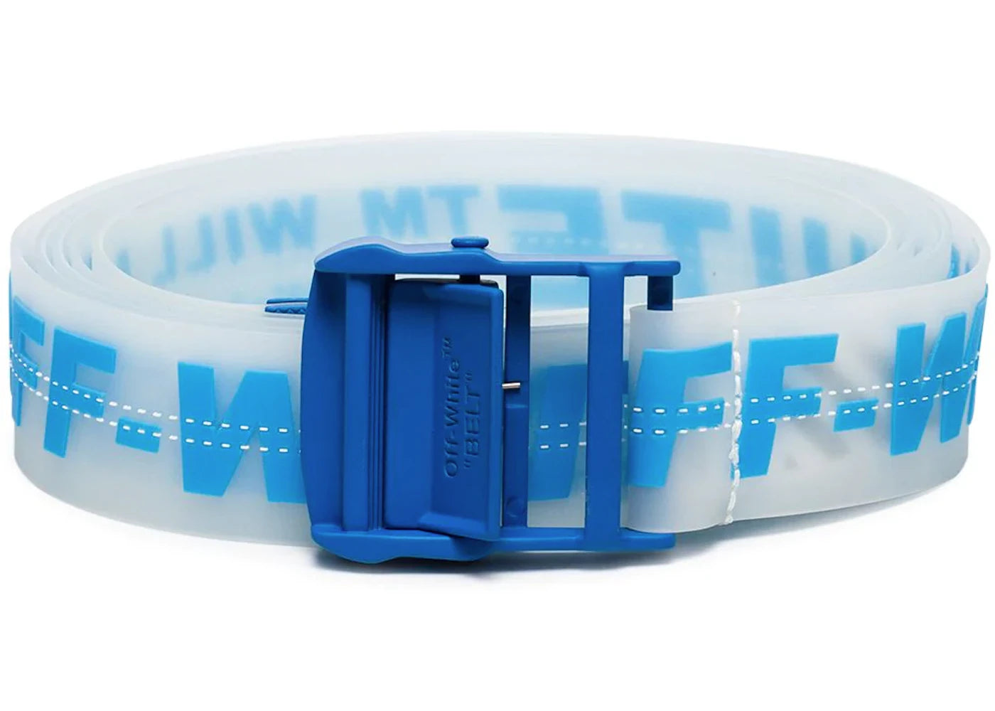 OFF-WHITE Industrial Logo Belt Blue