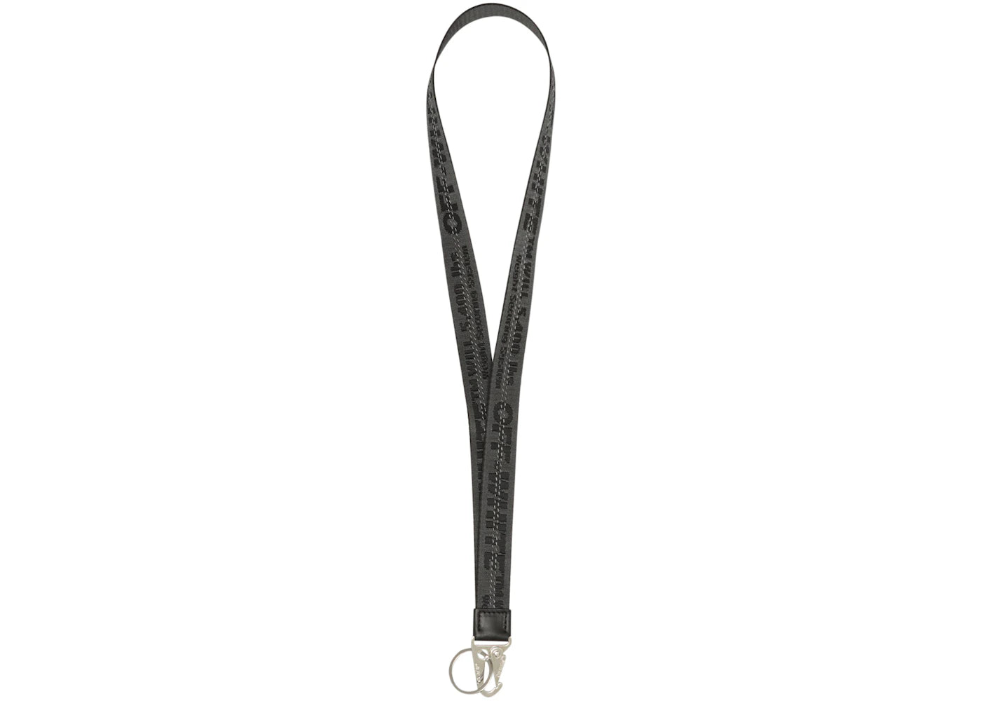 OFF-WHITE Industrial Neck Keychain Black/Black