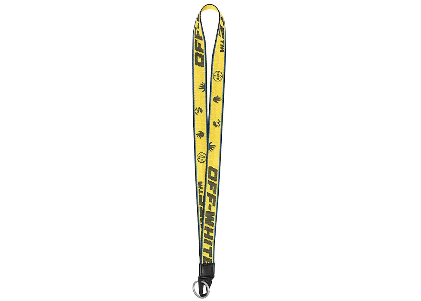 OFF-WHITE Industrial Neck Keychain (SS21) Yellow/Black