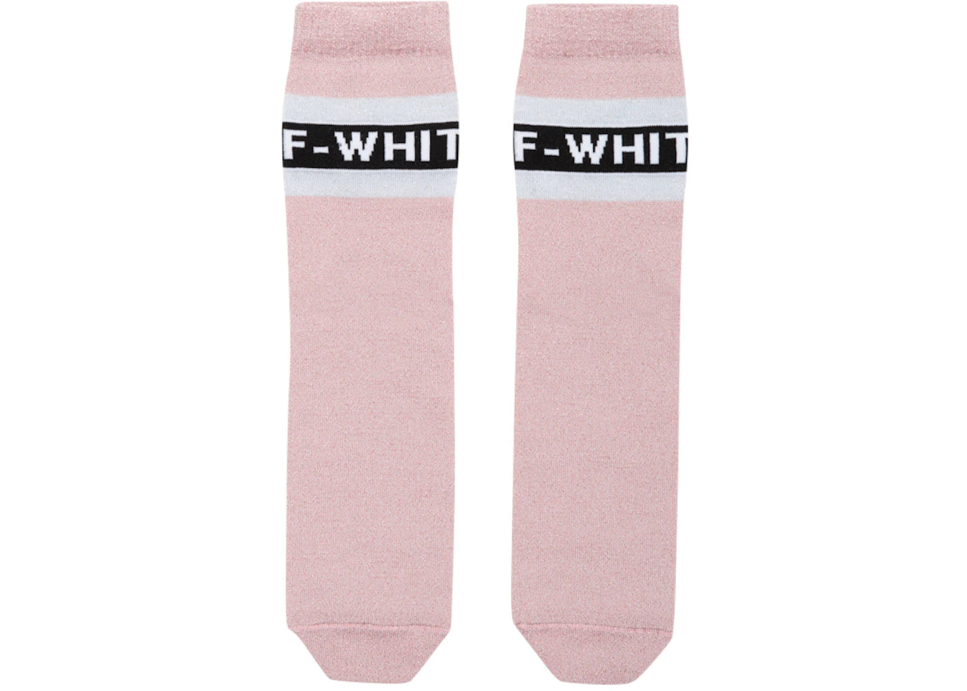 OFF-WHITE Industrial Socks (SS19) Pink/Black