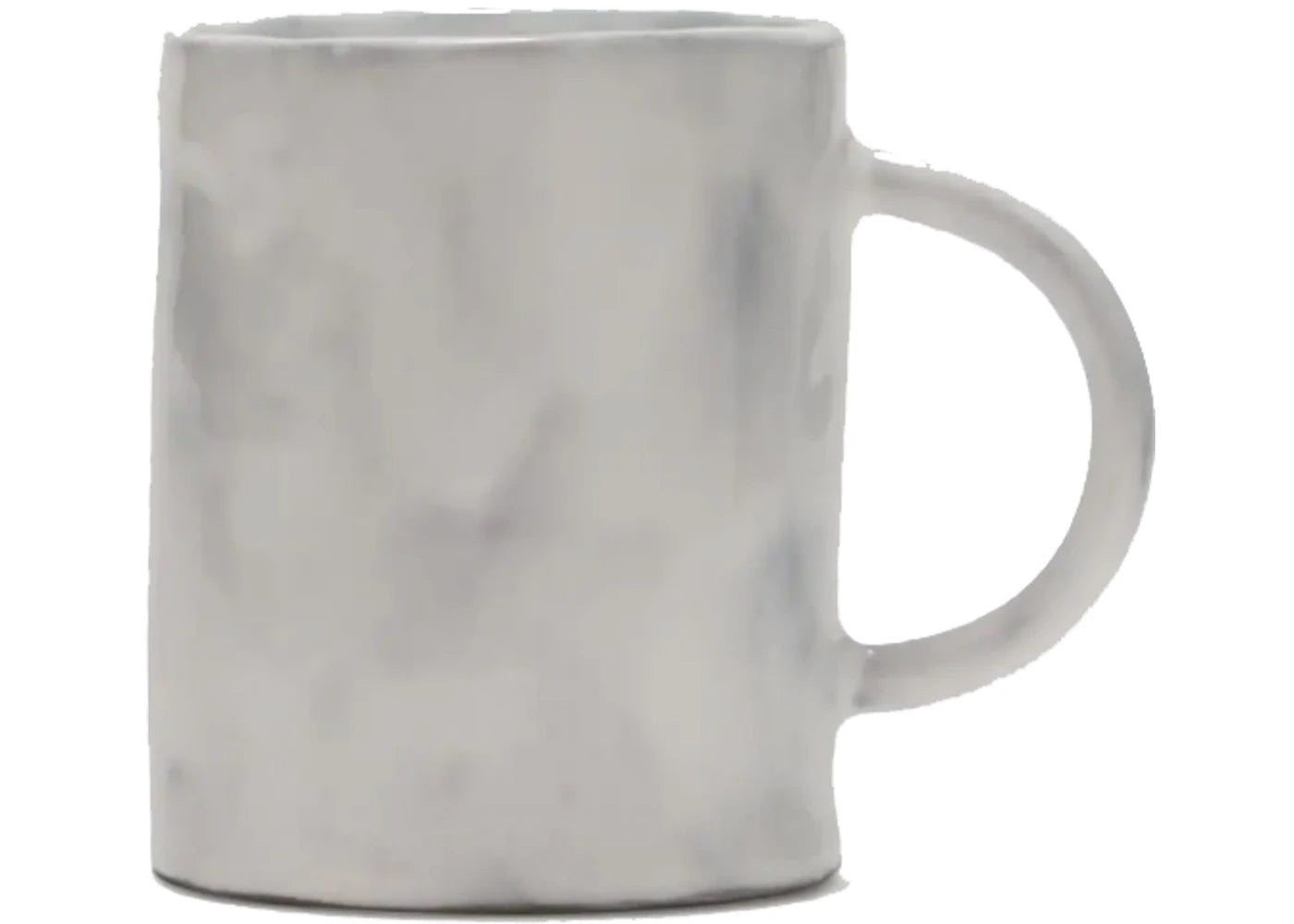 OFF-WHITE Irregular Glossy Taupe Coffee Mug