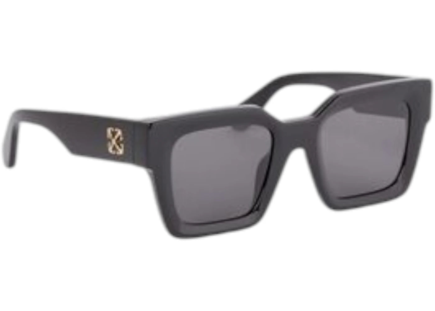 OFF-WHITE Jackson Sunglasses Black Dark Grey (OERI13IF24PLA0011007-FR)