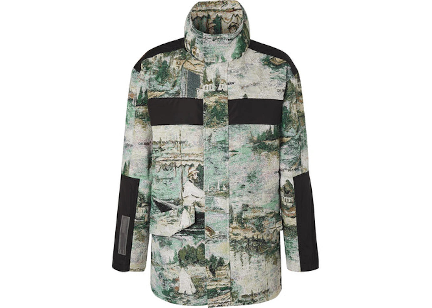 OFF-WHITE Jacquard Lake Parka Jacket Multicolor