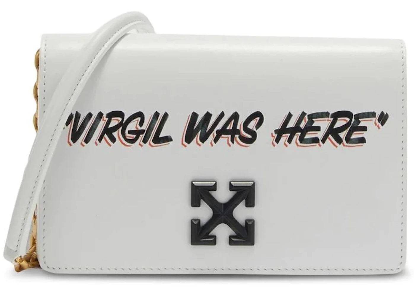 OFF-WHITE Jitney 0.5 Crossbody Bag White