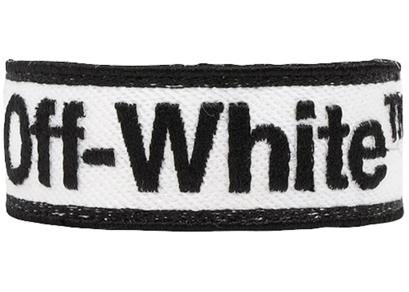 OFF-WHITE Knot Bracelet White/Black