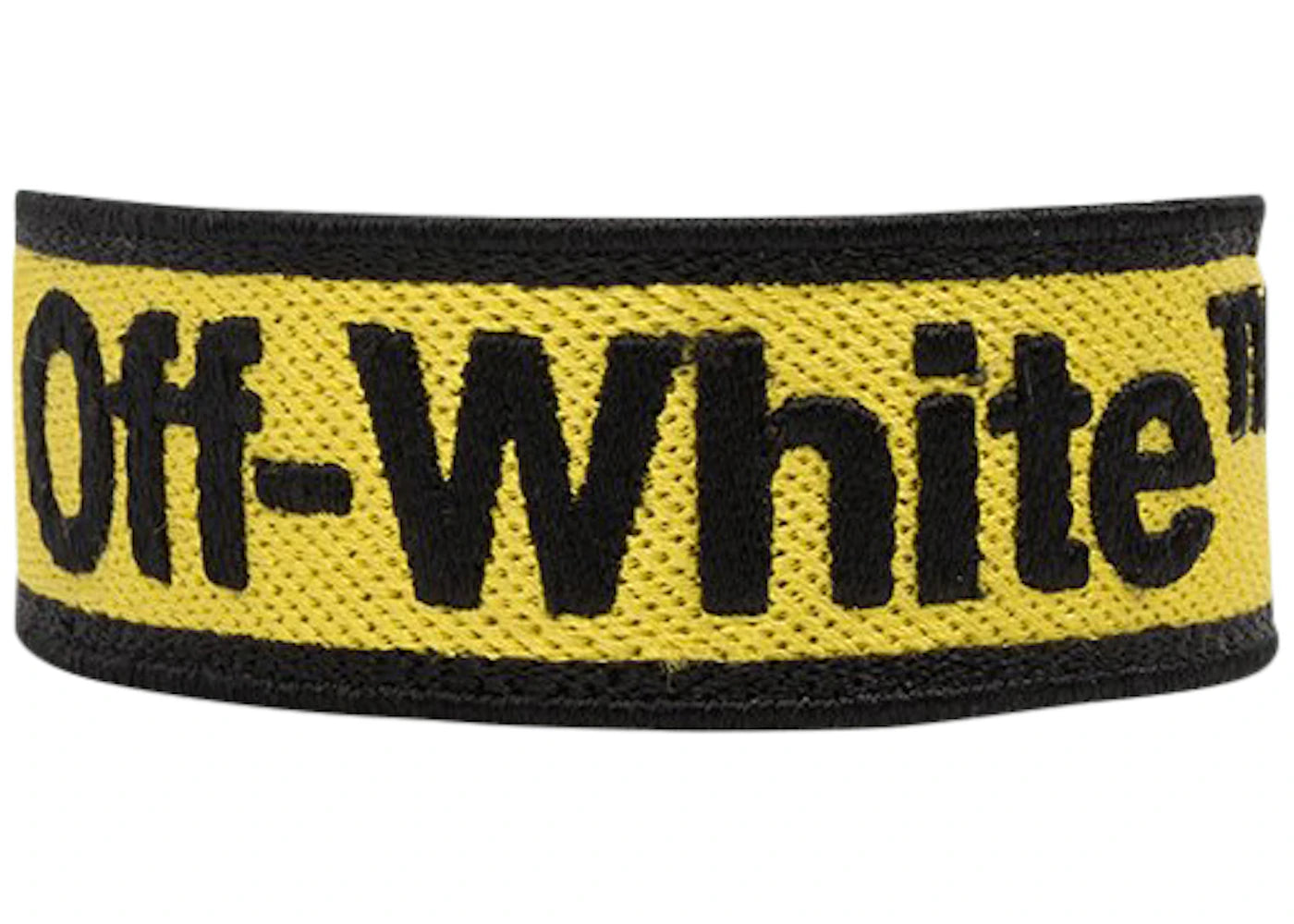 OFF-WHITE Knot Bracelet Yellow/Black