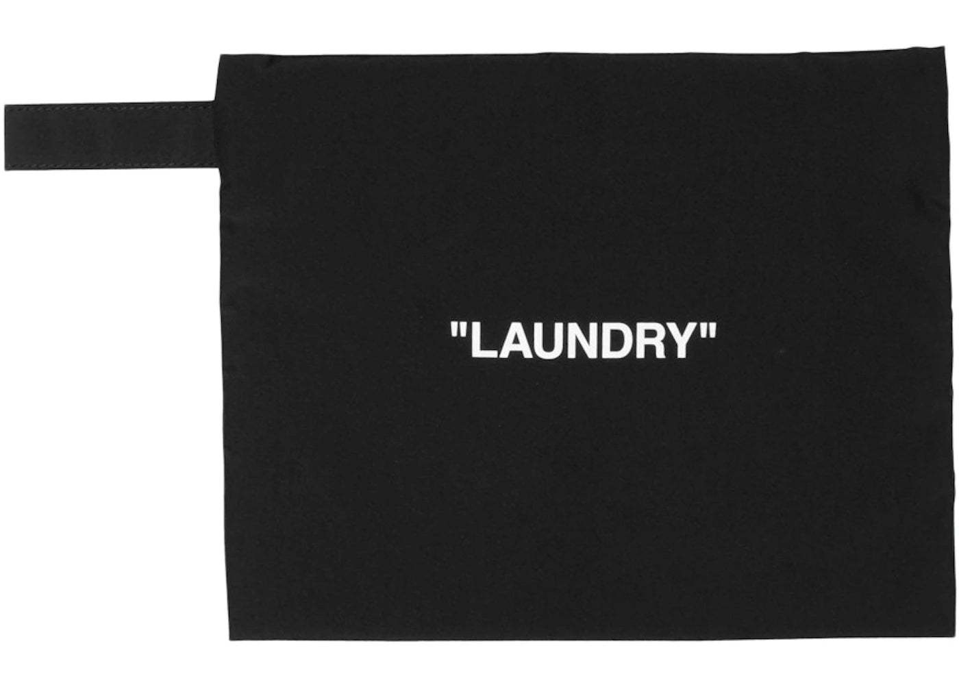 OFF-WHITE Laundry Pouch Black/White
