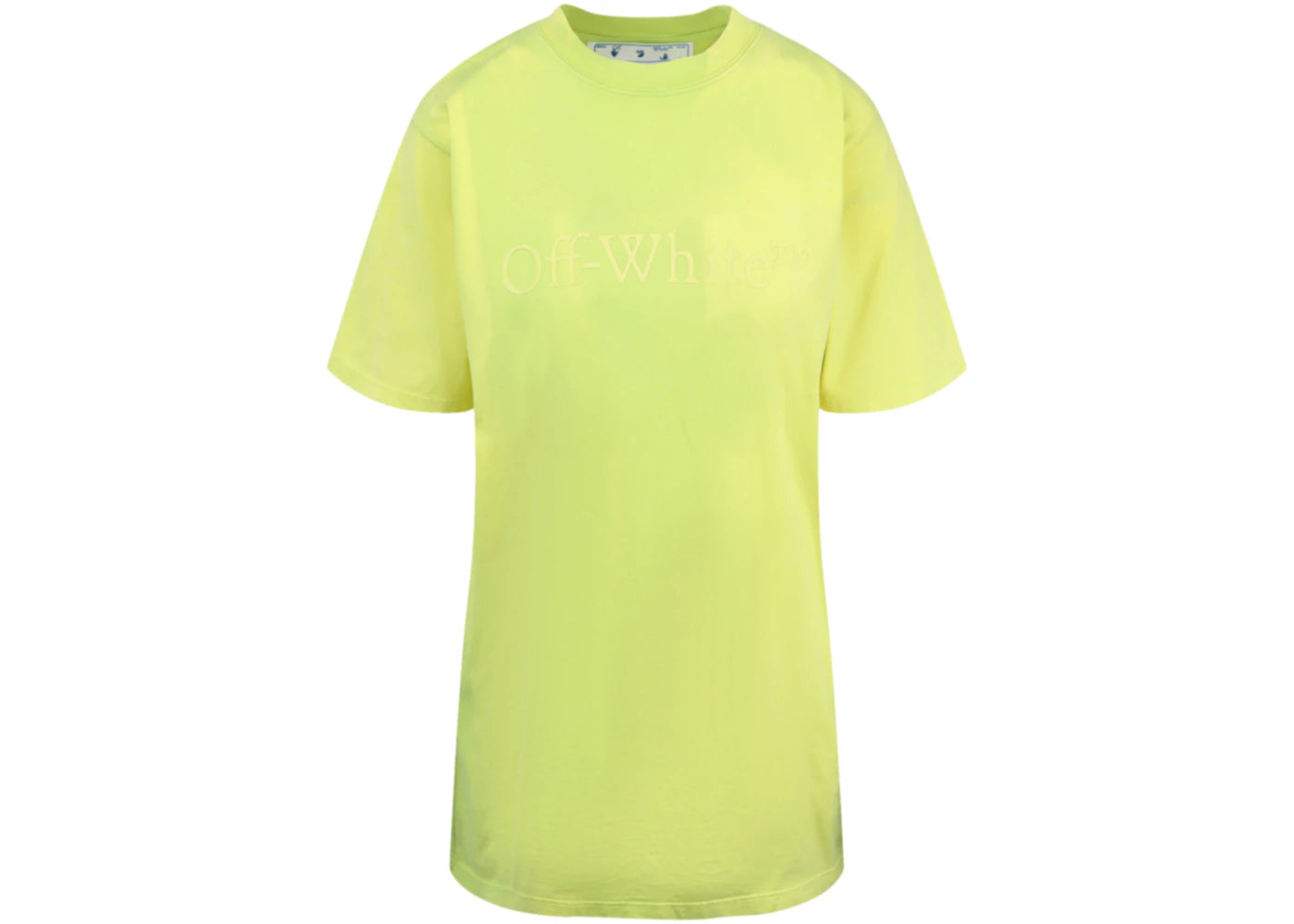 OFF-WHITE Womens Laundry Tomboy T-Shirt Yellow