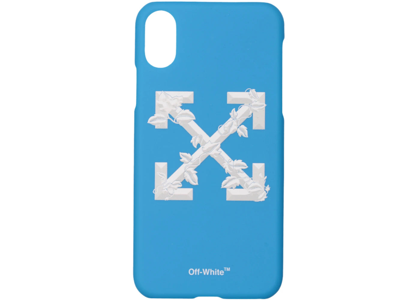 OFF-WHITE Leaves Arrows iPhone X Case (SS19) Blue/White