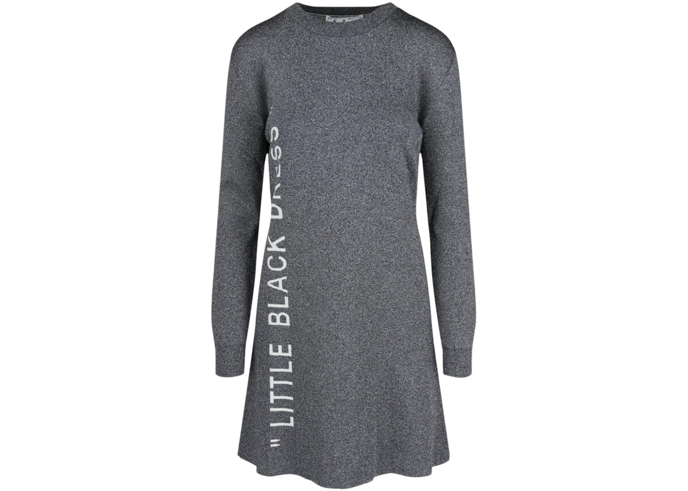 OFF-WHITE Little Black Dress Silver