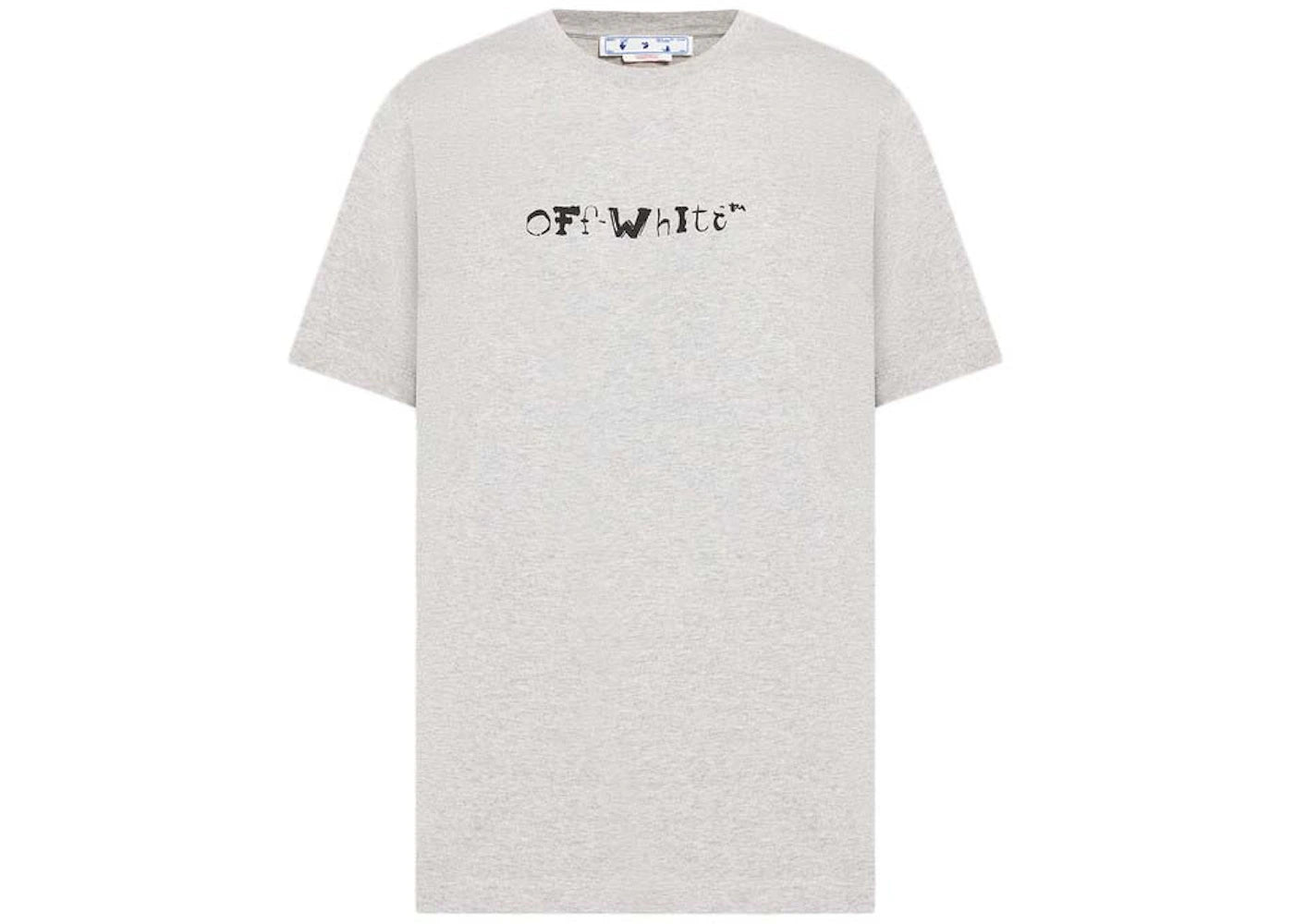 OFF-WHITE Logo Backprint T-Shirt Grey