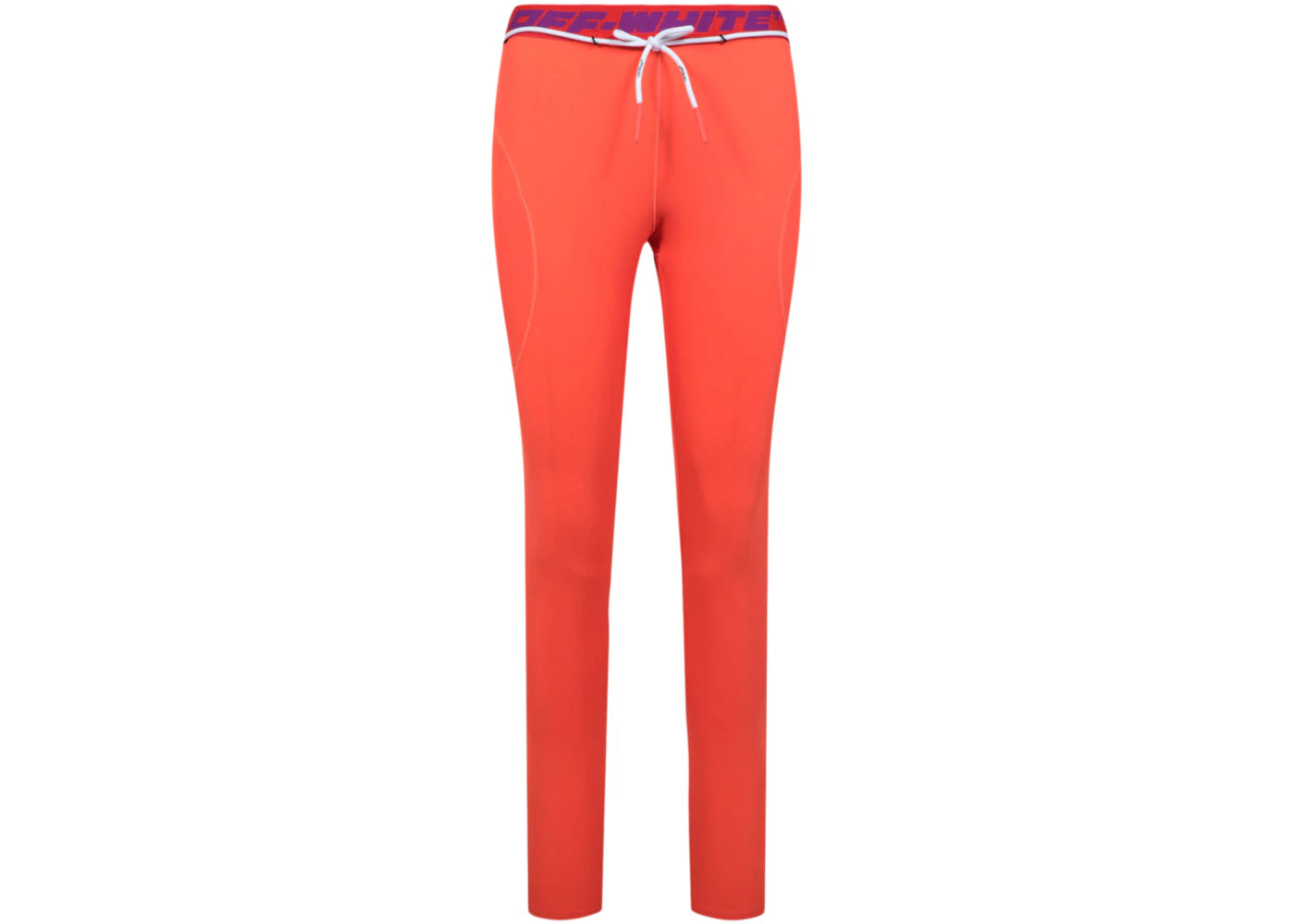 OFF-WHITE Logo Banded Leggings Orange