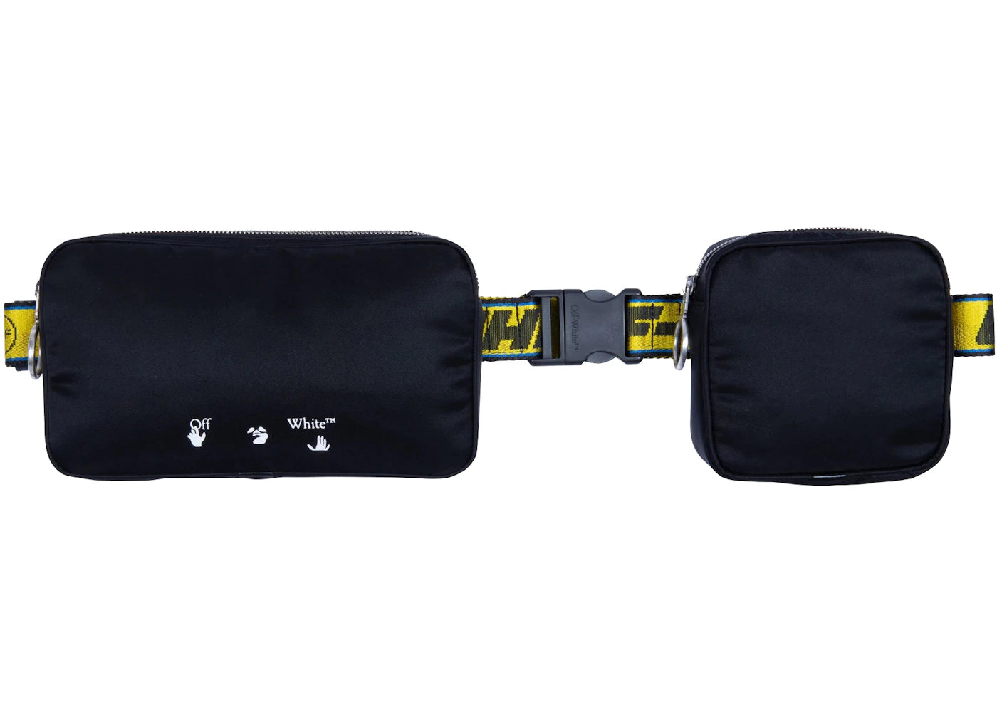 OFF-WHITE Logo Belt Bag Black