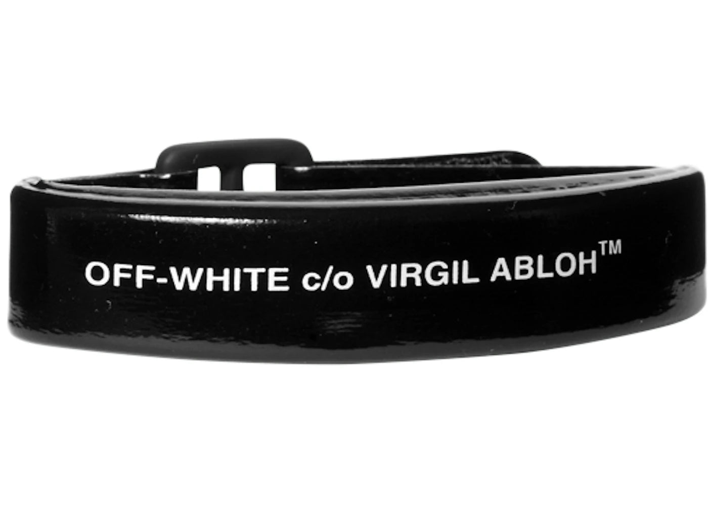 OFF-WHITE Logo Bracelet (SS19) Black/White