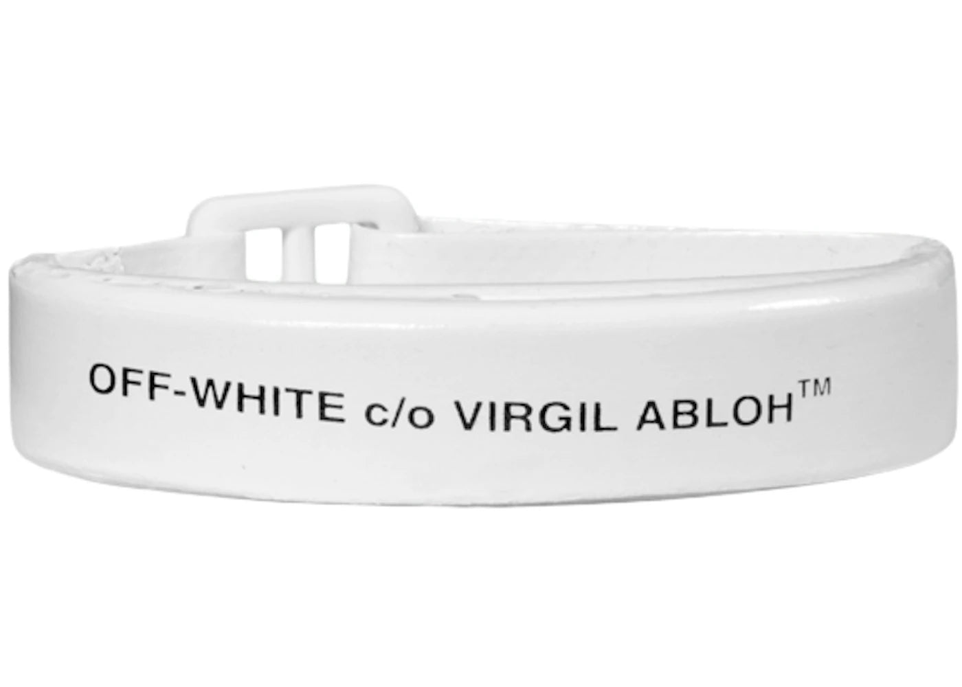 OFF-WHITE Logo Bracelet (SS19) White/Black