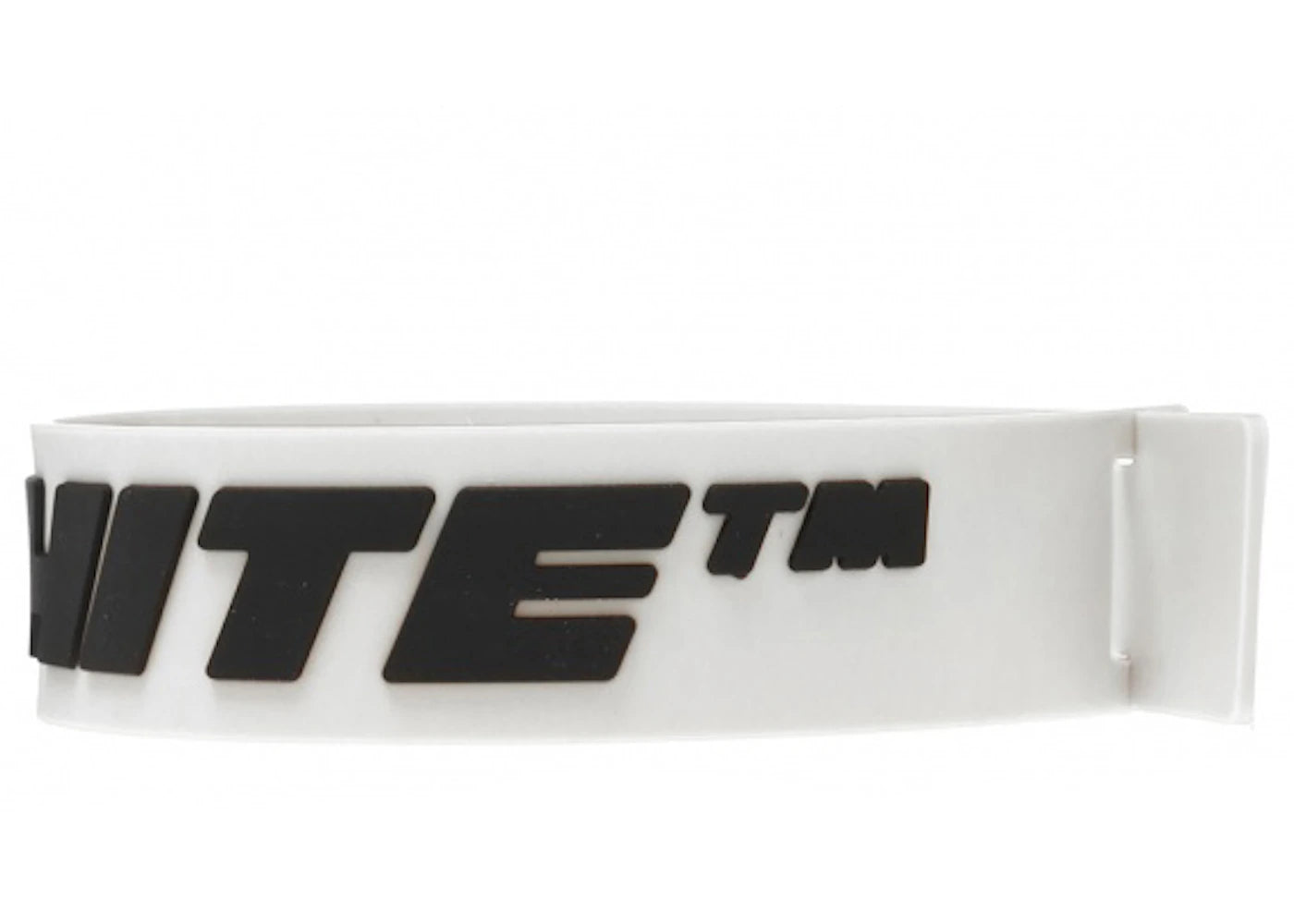 OFF-WHITE Logo Bracelet White