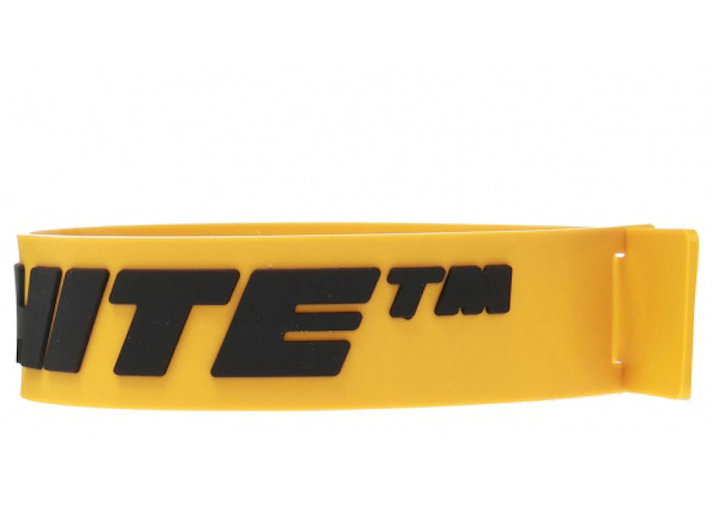 OFF-WHITE Logo Bracelet Yellow